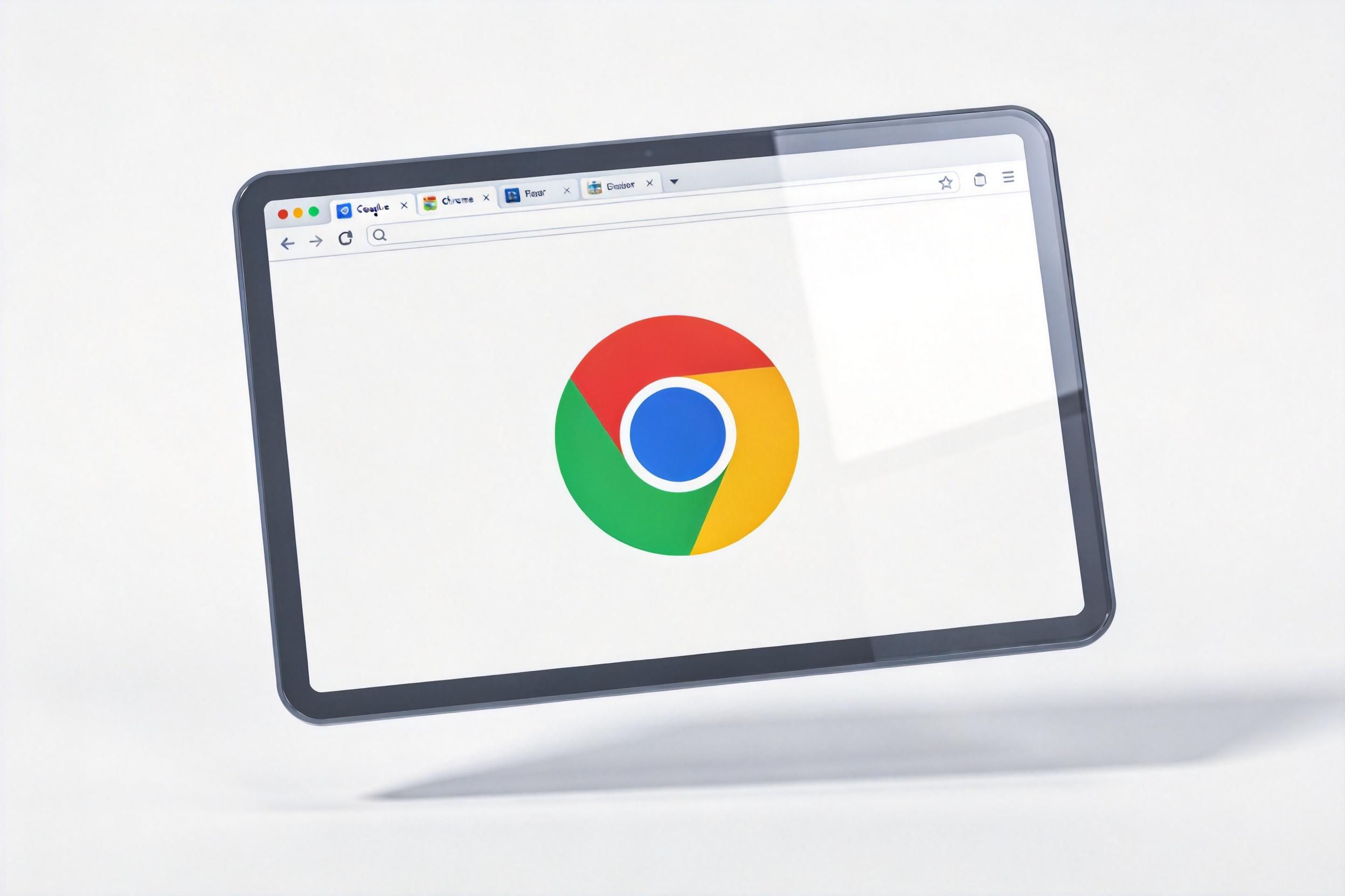 Google Chrome 浏览器界面展示